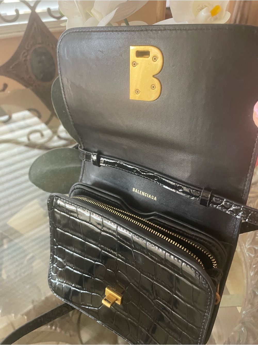 Croc embossed bag - Picture 2 of 3
